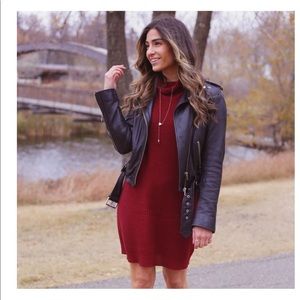 Emma Knudsen Holly dress (holly berry colour)